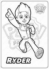 Patrol Paw Ryder Psi Coloringoo sketch template