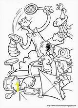Coloring Pages Seussical Seuss Includes Dr Divyajanani sketch template