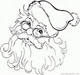 Coloring Christmas Pages Santa Printable Claus Nickelodeon Popular Noel Pere sketch template