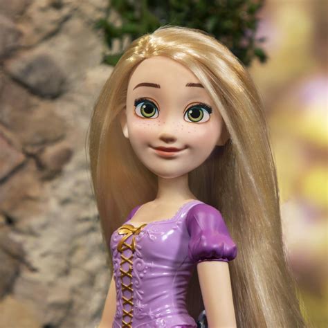 disney princess long locks rapunzel fashion doll  blonde hair