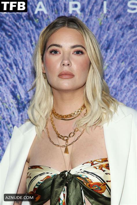 Ashley Benson Sexy Poses Showing Off Her Hot Figure At Longchamp In Los