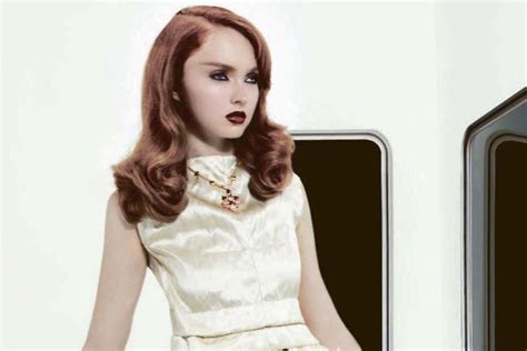 Lily Cole For Vogue Russia January 2012 Issue