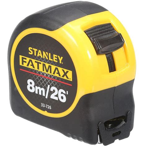 stanley fatmax  ft     tape measure metricenglish