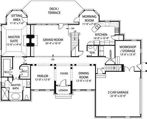 dietrich luxury traditional home plan   search house plans
