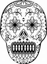 Calaveras Calavera Skull Decalaveras Muertos Mexicanas Paper Calabera Sugar sketch template