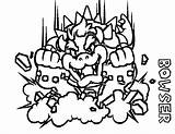 Bowser Koopalings Ausmalbild Coloringhome Luigi sketch template