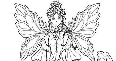 fairy coloring pages christmassy winter fairy  print  color