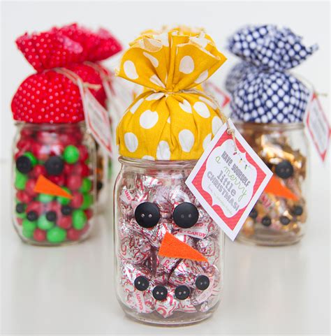 candy jar snowman gift allfreekidscraftscom