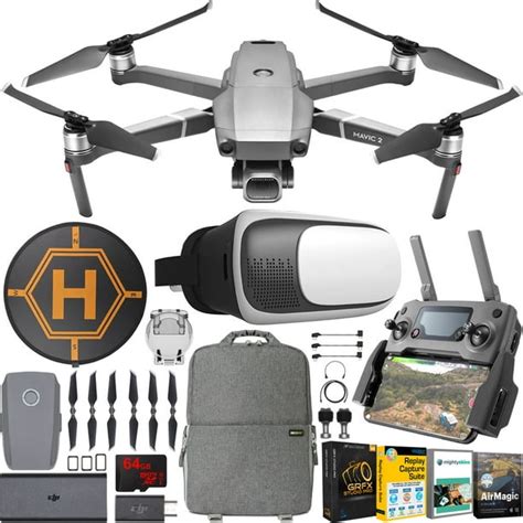 dji mavic  pro drone  quadcopter refurbished fpv vr goggles creator bundle walmartcom