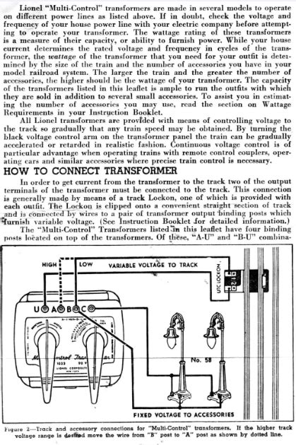 lionel transformer wiring diagram picture