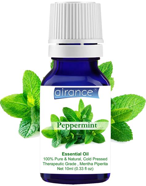 peppermint essential oil steam distilled  pure natural