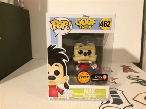 funko pop goof troop max 462 chase limited edition gamestop set of 2