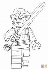 Lego Anakin Skywalker Impressionante sketch template
