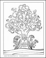 Pages Coloring Bible Printable Verse Scripture Adults Color Peace Adult Lord Create Sheets Colouring Christian Tree Rejoice Religious Pattern Trees sketch template