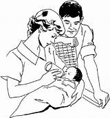 Geburt Neugeborenes sketch template
