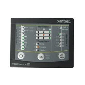 xantrex truecharge  remote panel  monitoring  full control  battery charger