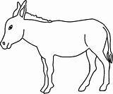 Ane Burro Burros Africanus Equus Asinus Donkey Animais Jumento Desenhar Desenhosparapintareimprimir Pasture Mule Fazenda Colorier Fois Imprimé sketch template