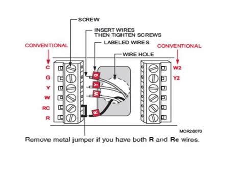honeywell programmable thermostat wiring diagram wiring diagram
