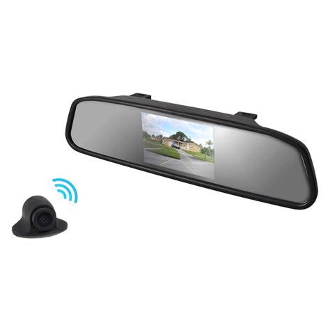 pyle plcmwir rear view mirror   tft monitor  wireless   camera