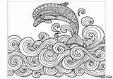 Mandala Dauphin Coloriage Imprimer Dessin Delfini Dauphins Erwachsene Delfine Vagues Coloriages Adultes Dolphin Delfines Dolphins Adulti Delfin Difficiles Adults Malbuch sketch template