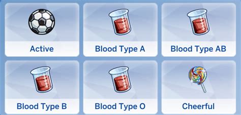 blood type mod  shiningmoonmods  mod  sims sims  downloads