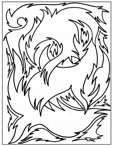 abstract coloring pages coloring pages  print