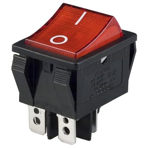 red onoff rocker switch  indicator light