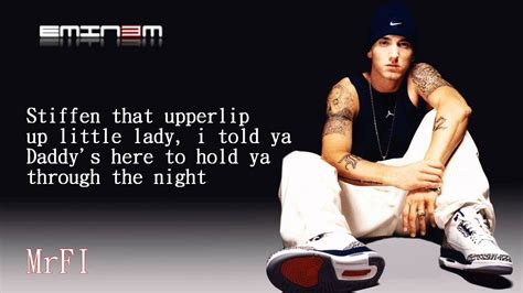 Eminem Mockingbird Lyrics On Screen Hd Youtube