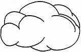 Cloud Coloring Pages Clouds Sun Clipart Kids Printable Clip Rain Template Print Popular Clipartmag Sketch sketch template
