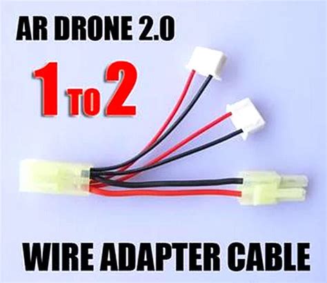 shipping parrot ar drone  power adapter harness cable     led light kits  parts