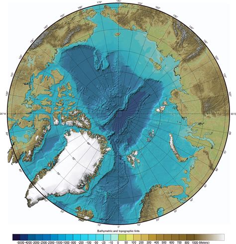 ibcao current map ncei