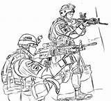 Coloring Pages Army Gun Military Printable Getcolorings sketch template