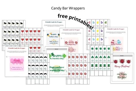 printable candy bar wrappers add   adventure