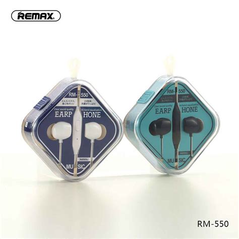 remax rm  wired  ear earphone