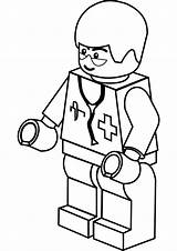 Lego Doctor Printable Coloring Categories sketch template