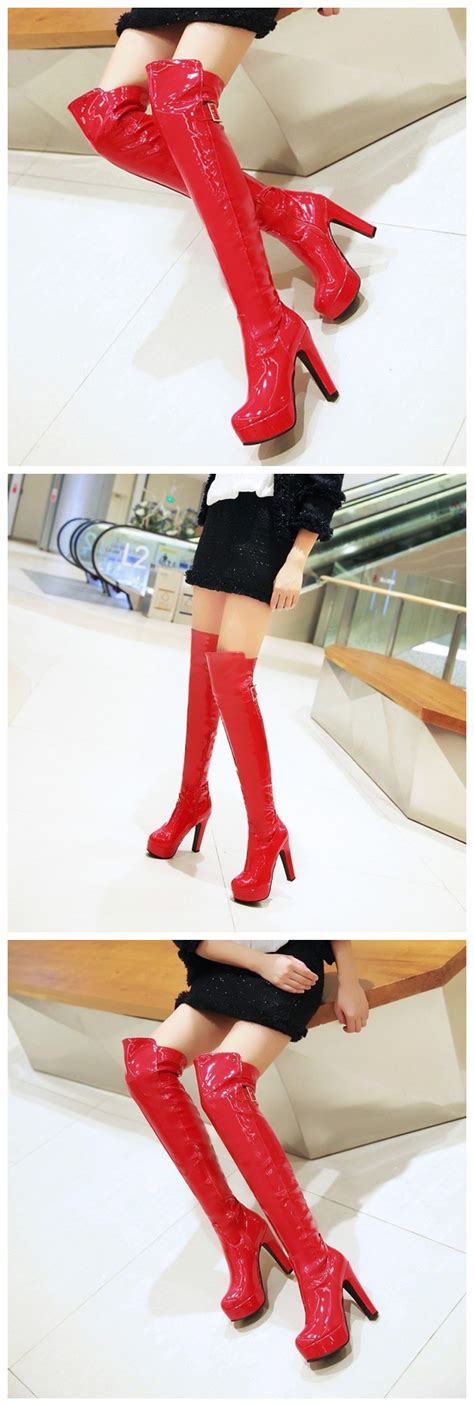 pin en fsjshoes fall and winter fashion thigh high boots