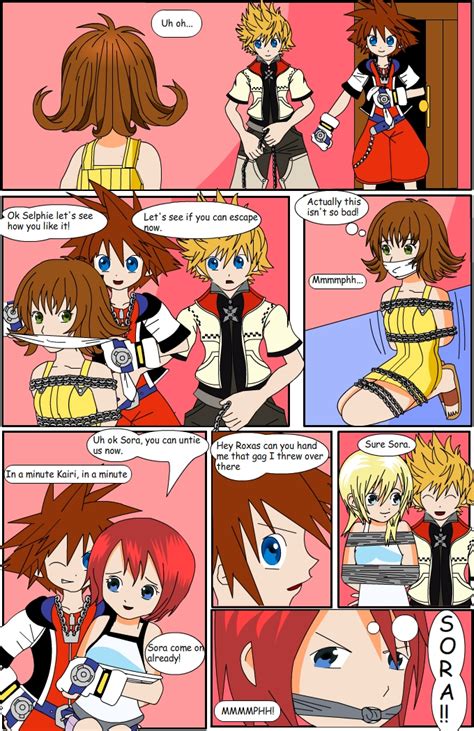 Rule 34 Bondage Comic Disney Kairi Kingdom Hearts Kingdom Hearts