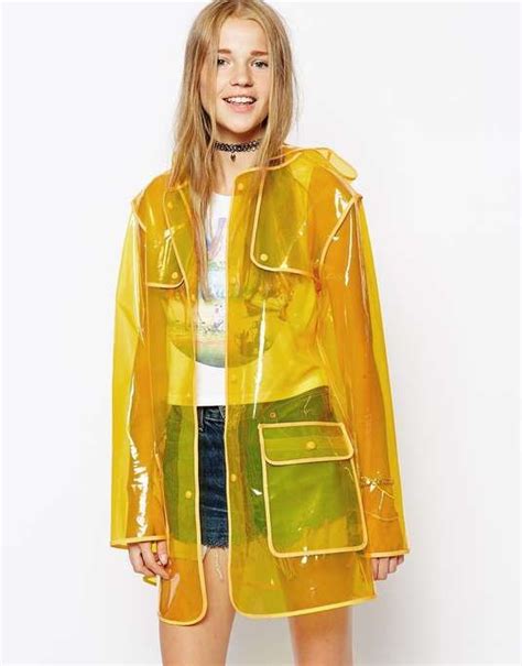 asos clear rain trench   wantering raincoats  women clothes fashion