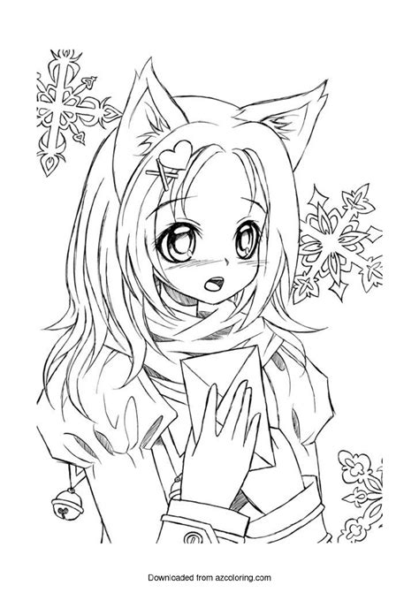 Crazy Anime Girl Coloring Pages My Xxx Hot Girl