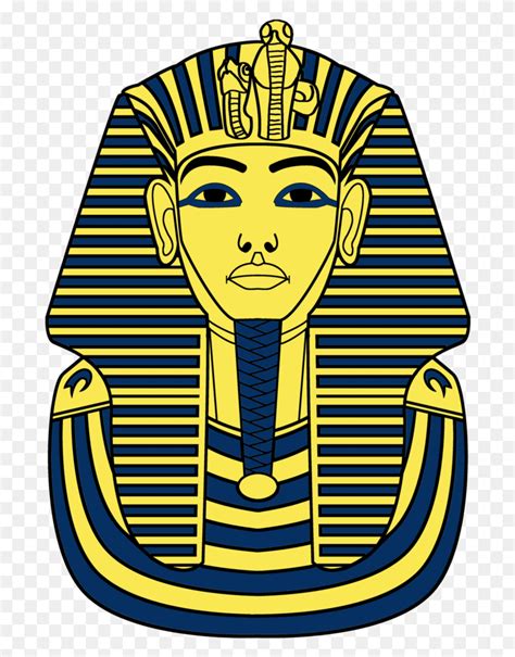 egyptian death mask drawing head costume armor hd png