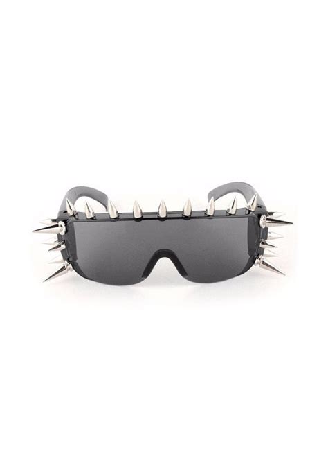 Punk Af Spiked Sunglasses Attitude Clothing