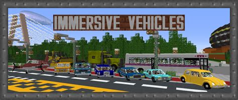 immersive vehicles  transport simulator minecraft mods curseforge