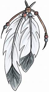 Feather Native Feathers American Indian Drawing Eagle Tattoo Designs Tattoos Clip Clipart Symbols Cliparts Style Tribal Drawings Outline Sketches Clipartmag sketch template