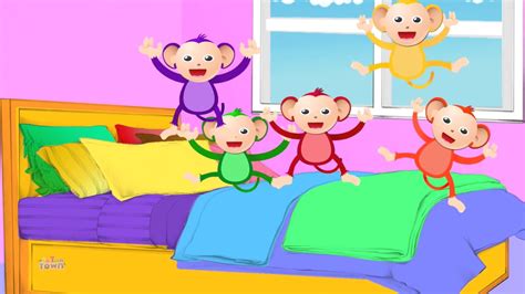 monkeys nursery rhymes songs  children baby songs