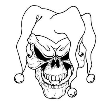 joker coloring pages    clipartmag