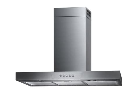 stainless steel  range hood wall mount  speeds kitchen ventilation