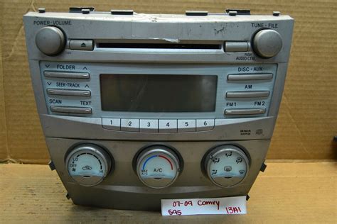 toyota camry audio equipment stereo radio  receiver   car stereos