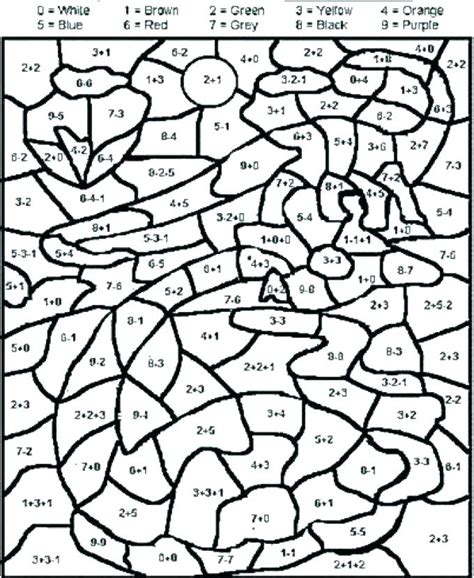 mathematics grade  coloring pages learny kids coloring math