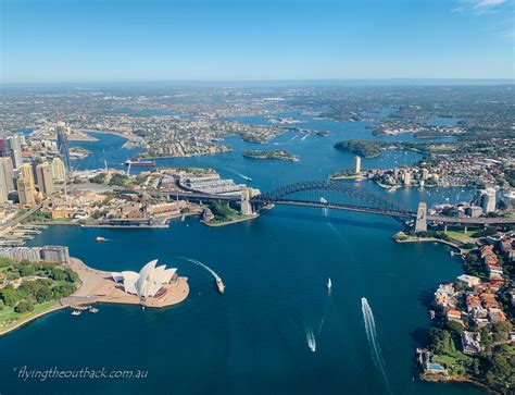 sydney harbour gallery flying  outback