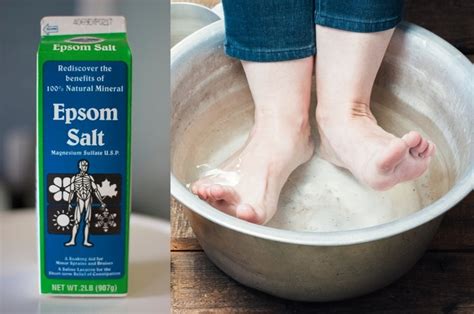 good reasons  soak  feet  epsom salt instructions